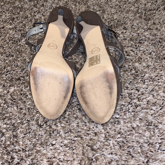 Like New Michael Kors strappy heels - Picture 3 of 4